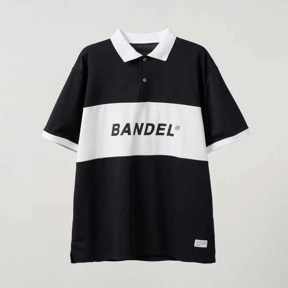 BICOLOR PATERN S/S LOOSE POLO SHIRTS