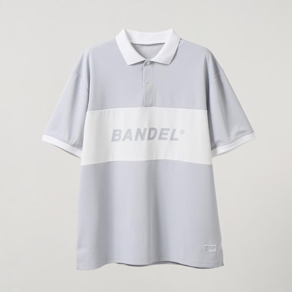 【3月中旬発売予約】BICOLOR PATERN S/S LOOSE POLO SHIRTS