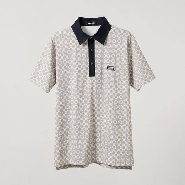 【4月中旬発売予約】BICOLOR CREST ALLOVER S/S POLO SHIRTS