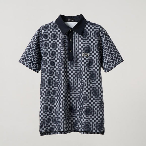 【4月中旬発売予約】BICOLOR CREST ALLOVER S/S POLO SHIRTS