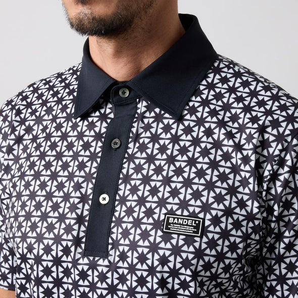 【4月中旬発売予約】BICOLOR CREST ALLOVER S/S POLO SHIRTS