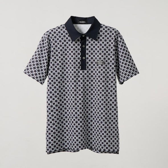 【4月中旬発売予約】BICOLOR CREST ALLOVER S/S POLO SHIRTS