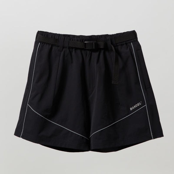 PIPING REFLECTOR SHORT PANTS