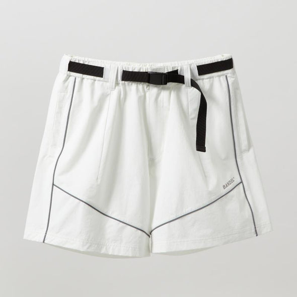 PIPING REFLECTOR SHORT PANTS