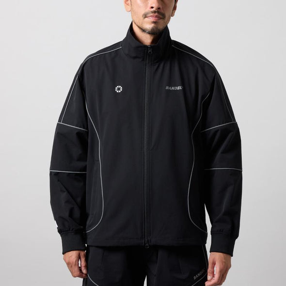 PIPING REFLECTOR ZIP UP JACKET