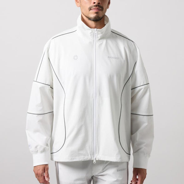 PIPING REFLECTOR ZIP UP JACKET