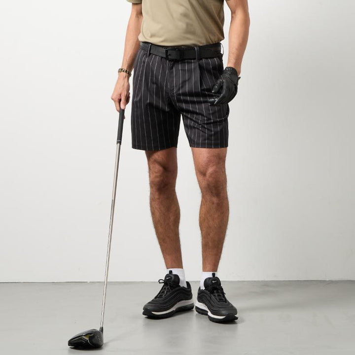 ストライプタックハーフパンツ