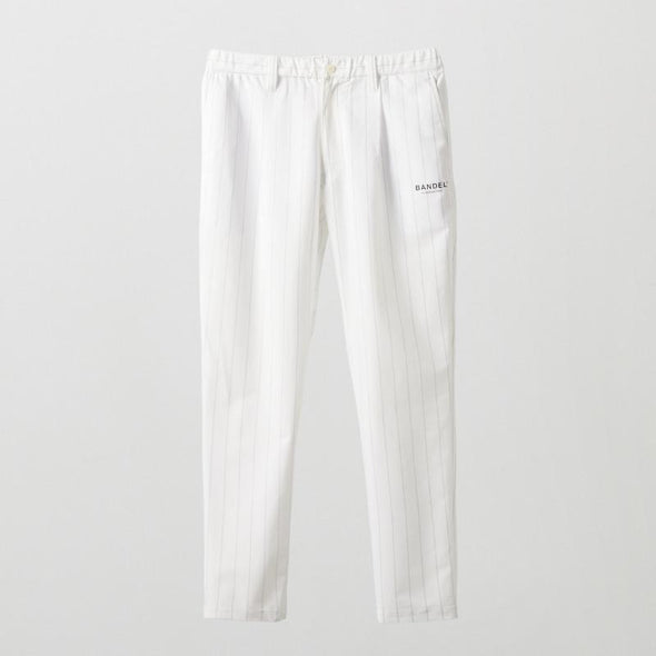 5月上旬発売予定】ストライプタックテーパードパンツ – BANDEL