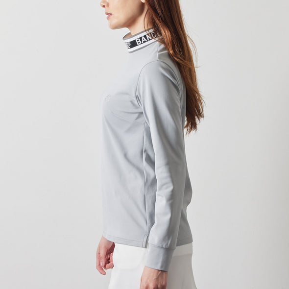 WOMENS JACQUARD RIB L/S MOC SHIRTS