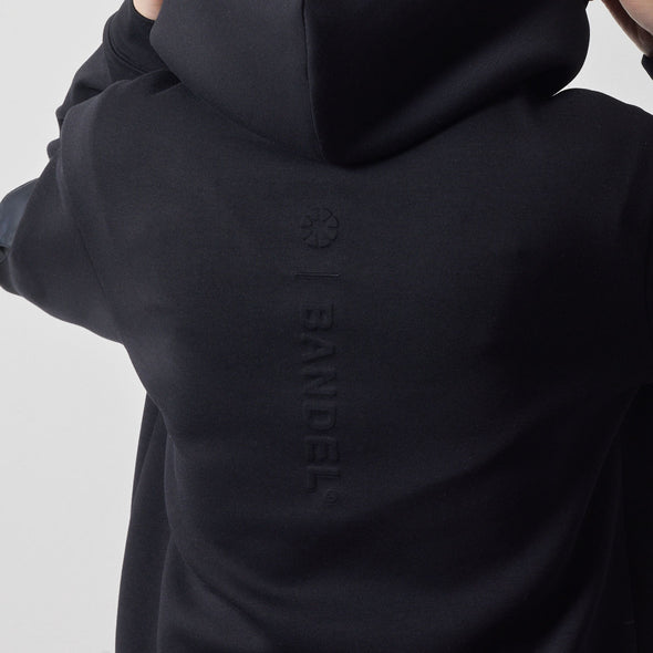 WOMENS NYLON POCKET P/O HOODIE