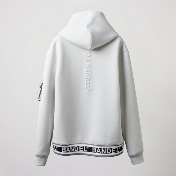 WOMENS NYLON POCKET P/O HOODIE