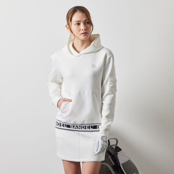 WOMENS NYLON POCKET P/O HOODIE