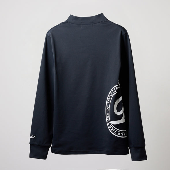 WOMENS SIDE LOGO L/S MOCK NECK SHIRTS