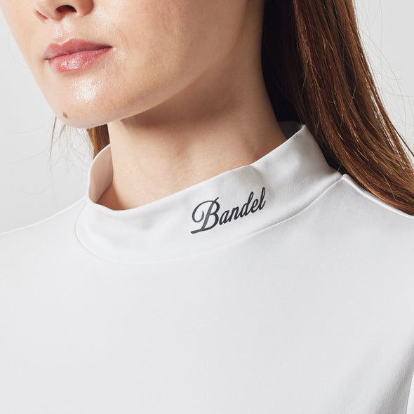 WOMENS SIDE LOGO L/S MOCK NECK SHIRTS