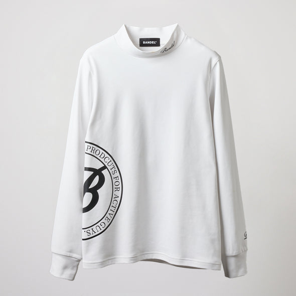 WOMENS SIDE LOGO L/S MOCK NECK SHIRTS