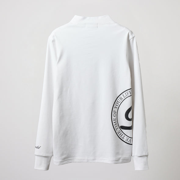 WOMENS SIDE LOGO L/S MOCK NECK SHIRTS