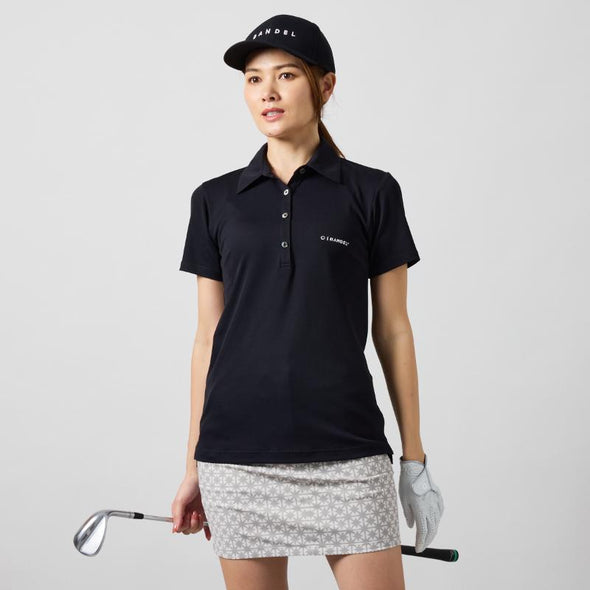 WOMENS  BASIC COOL KANOKO S/S POLO SHIRTS