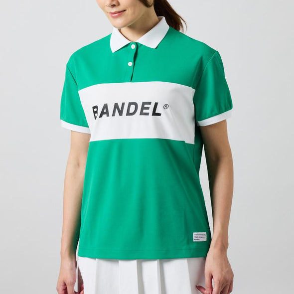 【3月中旬発売予約】WOMENS BICOLOR PATERN S/S LOOSE POLO SHIRTS