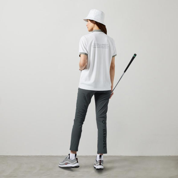 【3月中旬発売予約】WOMENS BICOLOR PATERN S/S LOOSE POLO SHIRTS