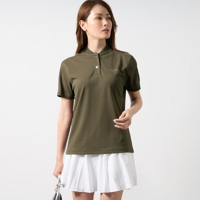 BANDEL GOLFポロシャツ XL グリーン BANDEL（バンデル） BANDE ゴルフL 長袖 ポロシャツ レディース WOMENS
