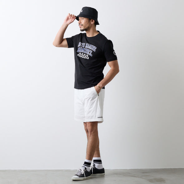 BANDEL x muta MARINE Collage Logo S/S Strech Tee