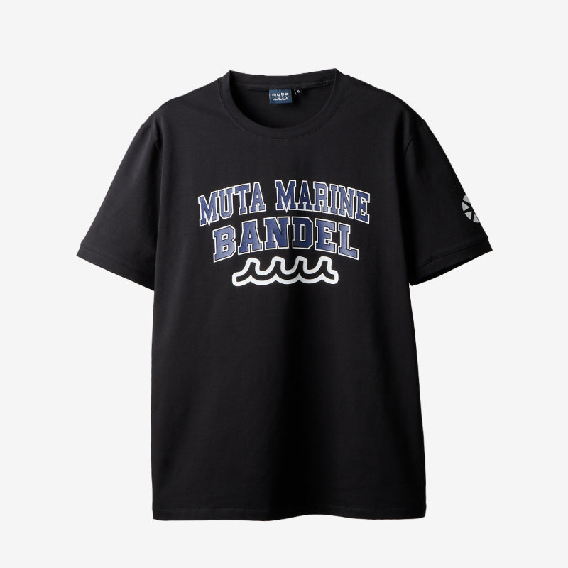 新品未使用 muta marin ＆ ROCK・DUDE コラボ Tシャツ 半袖 紺