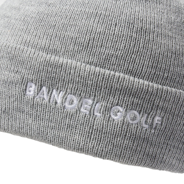 ロゴ刺繍 ボンボンニット SIDE LOGO BONBON KNIT