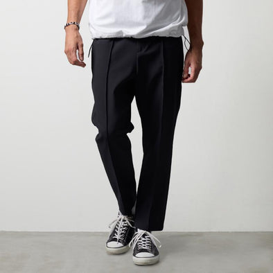 【3月下旬発売予約】STRETCH WIDE TAPARED PANTS