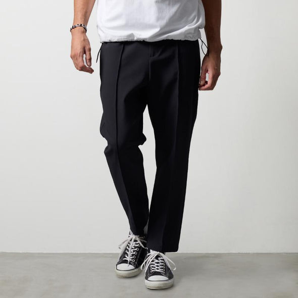 STRETCH WIDE TAPARED PANTS