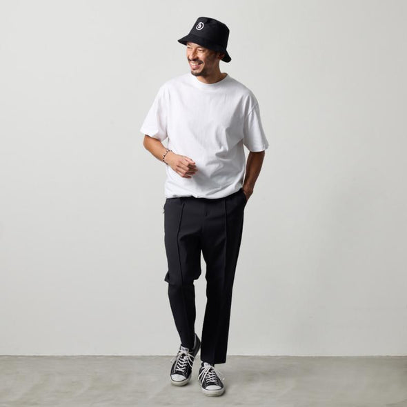 【3月下旬発売予約】STRETCH WIDE TAPARED PANTS