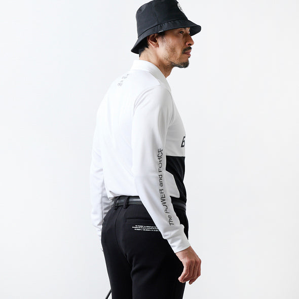 チェストスウィッチ 長袖ポロ