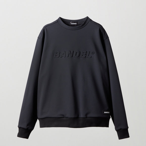【10月下旬発売予約】エンボスロゴ クルーネック