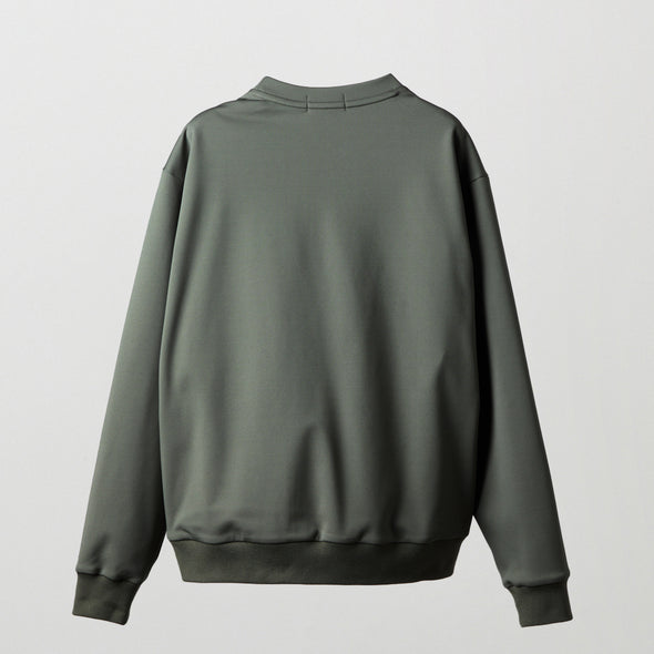 【10月下旬発売予約】エンボスロゴ クルーネック