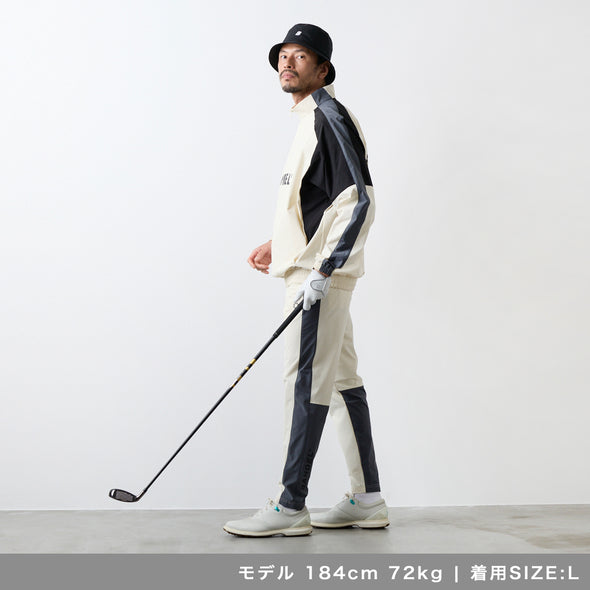 ユーティリティ ハーフジップジャケット