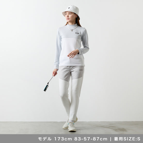 【9月下旬発売予約】ウィメンズ インシーム 長袖モックネック