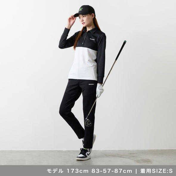 【9月下旬発売予約】ウィメンズ チェストスウィッチ 長袖ポロ