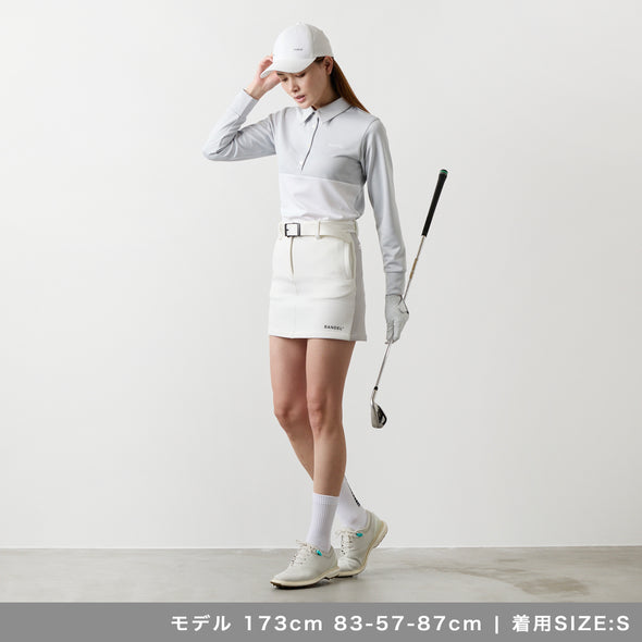 【9月下旬発売予約】ウィメンズ チェストスウィッチ 長袖ポロ