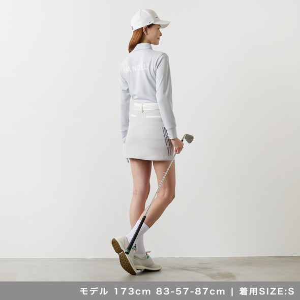 【9月下旬発売予約】ウィメンズ チェストスウィッチ 長袖ポロ