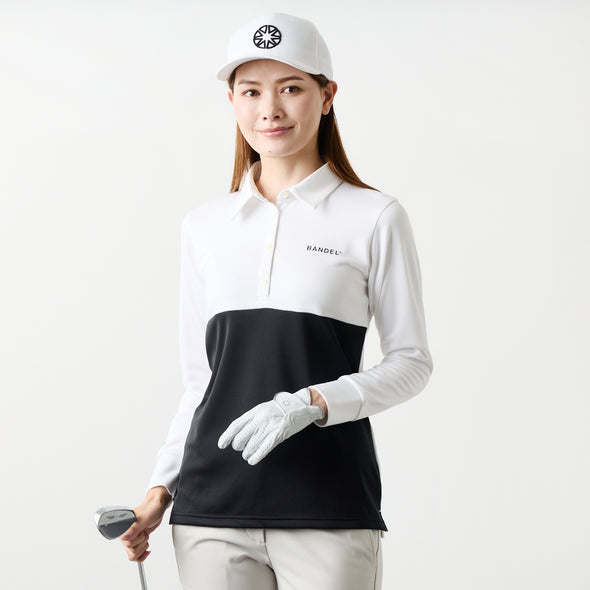 【9月下旬発売予約】ウィメンズ チェストスウィッチ 長袖ポロ