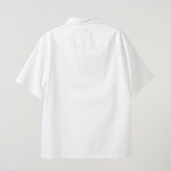 OPEN COLLAR S/S SHIRTS