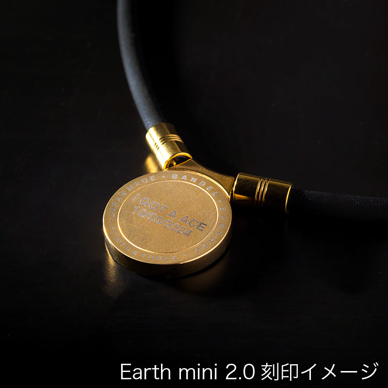 Healthcare Necklace Earth mini 2.0【刻印モデル】 Blue×Silver 青木瀬令奈モデル 磁気ネックレス –  BANDEL®︎｜公式オンラインストア