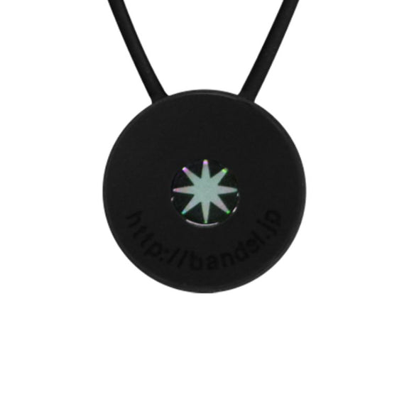 METALLIC メタリック Necklace Black×Silver