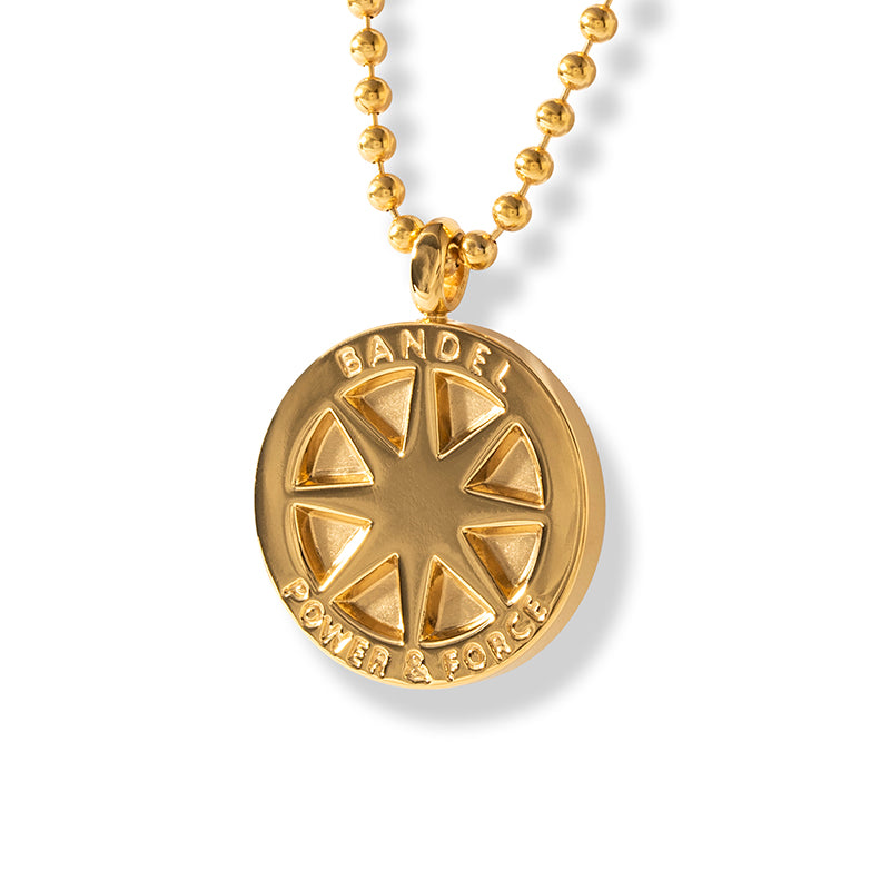 TITANIUM チタン Necklace Gold Large size – BANDEL®︎｜公式