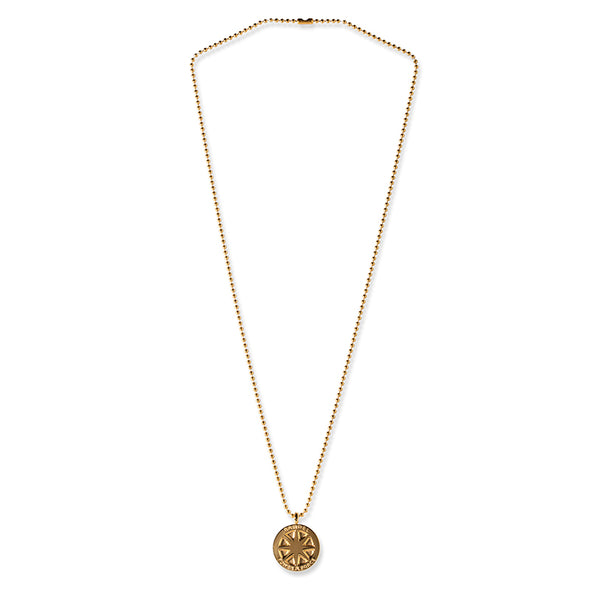 TITANIUM チタン Necklace Gold Large size