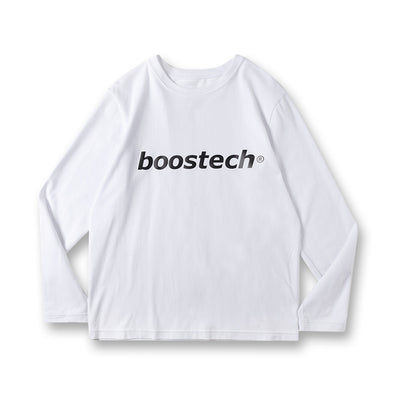 Boostech® L/S Tee  White×Black