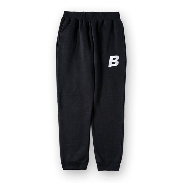 B Sweat Pants Black×White
