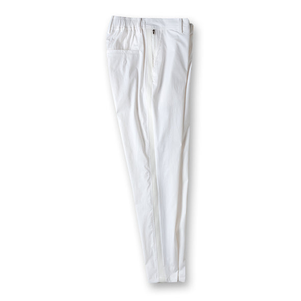 Water Repellent GOLF Pants Long White×White