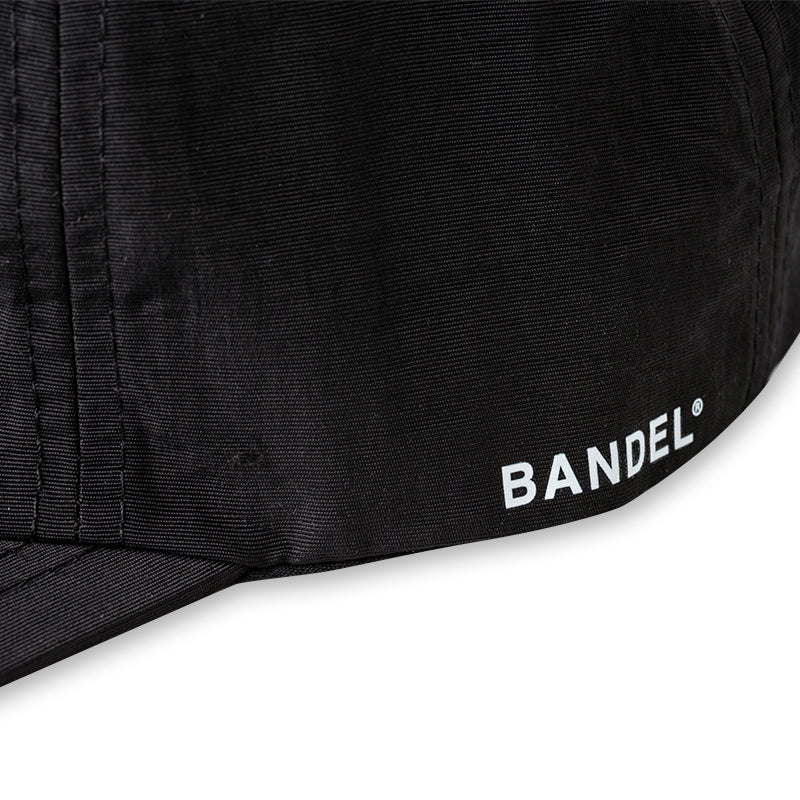 BANDEL Side Logo Urban Fit Nylon Baseball Cap キャップ ロゴ 刺繍 フリーサイズ ユニセックス ベースボールキャップ バンデル　ナイロン