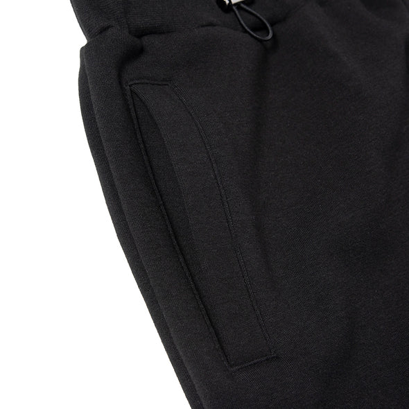 BackPrint Logo Shorts Black