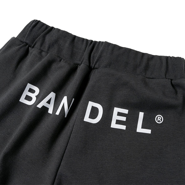 BackPrint Logo Shorts Charcoal Grey
